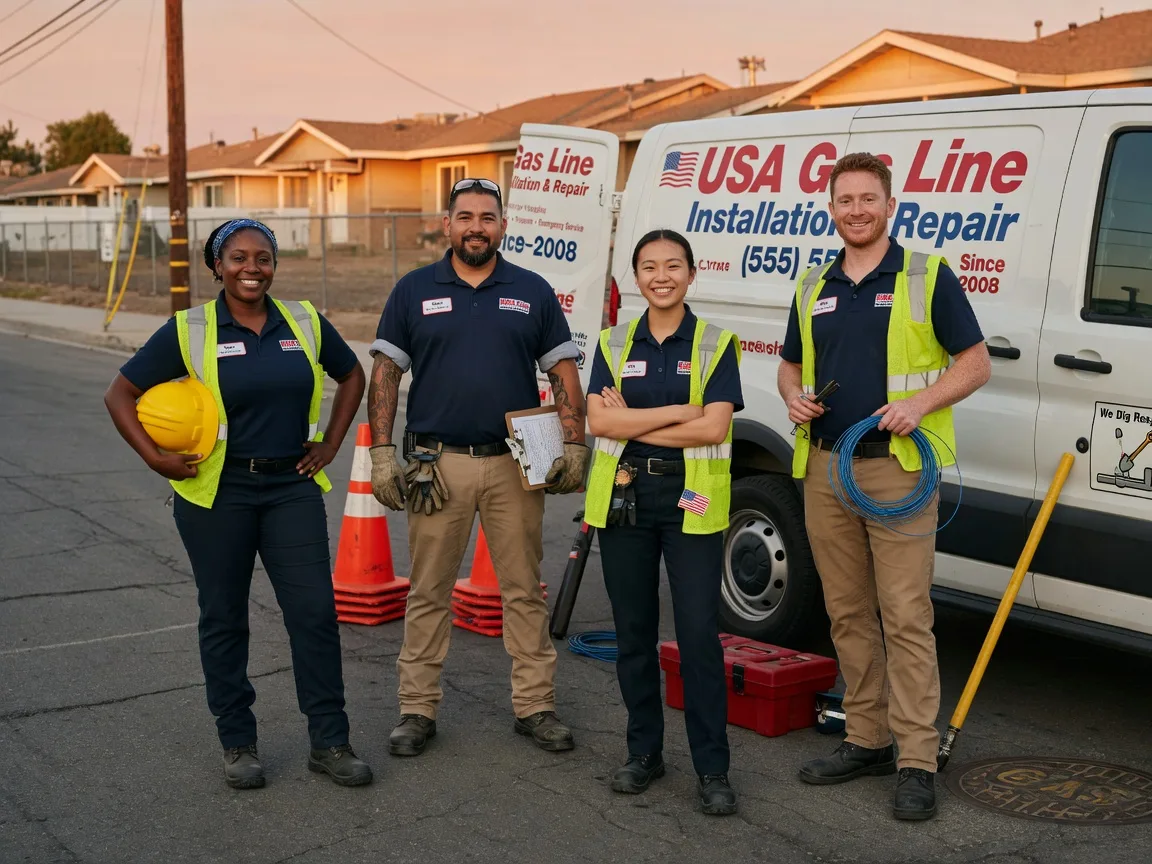 Gas Line Installation company in Felton, PA